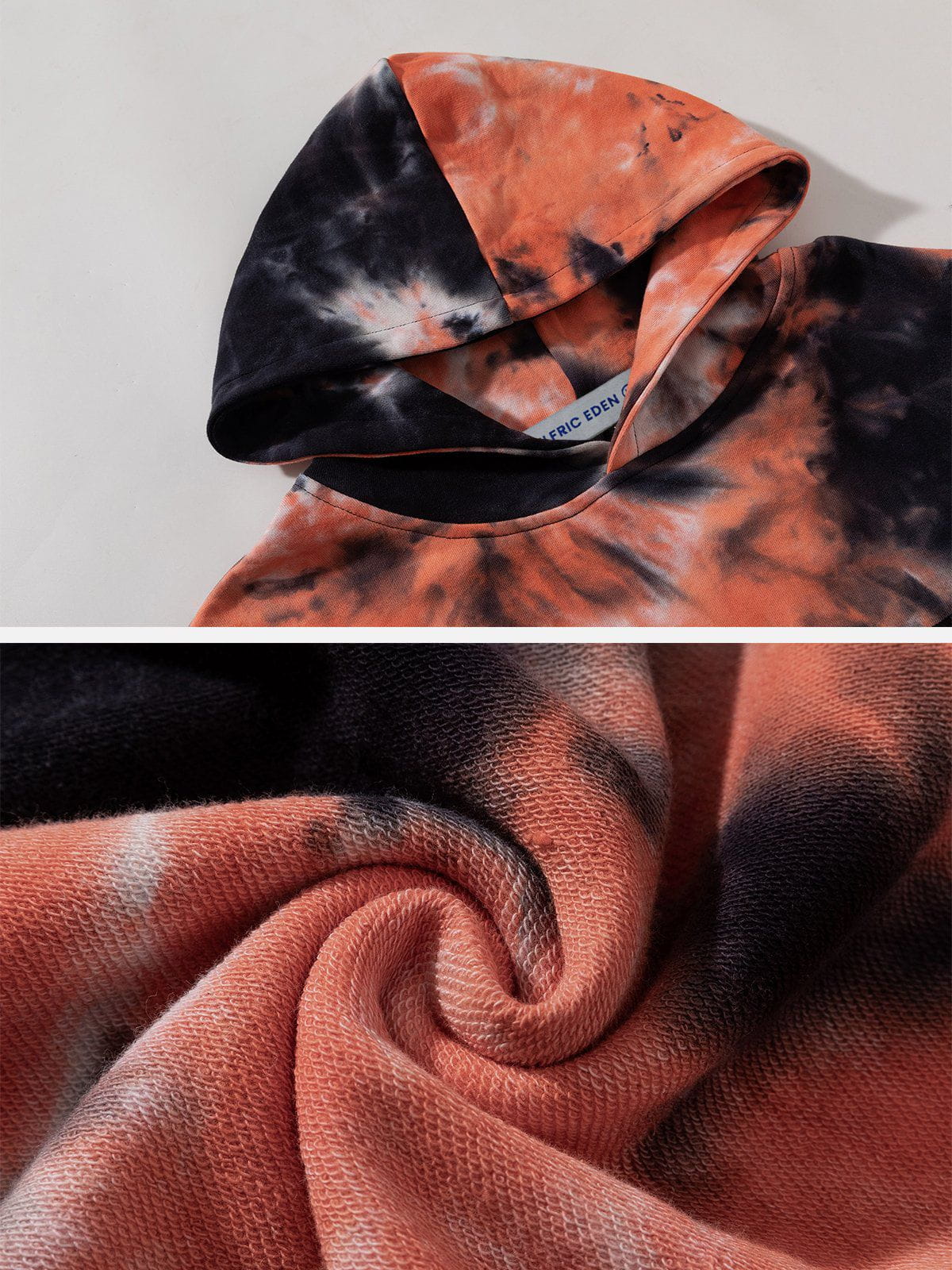 Tie Dye Cotton Hoodie for Men & Women | Aelfric Eden