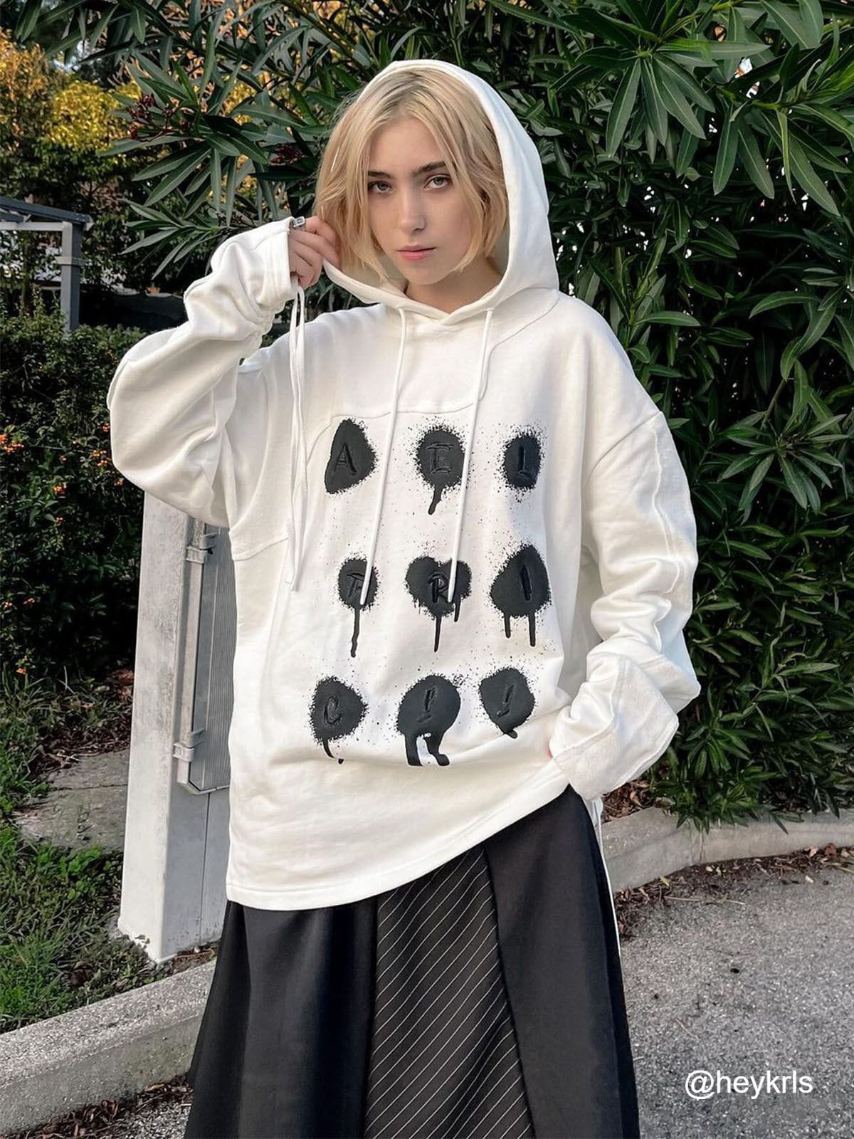 Bullet Hole Print Hoodie for Men & Women | Aelfric Eden