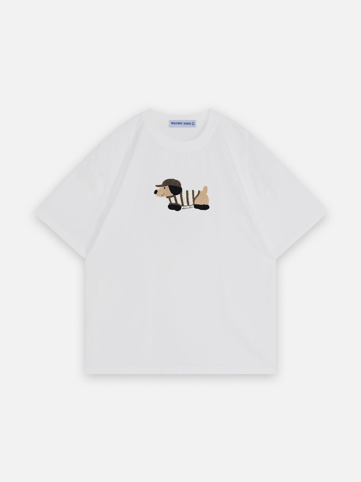 Embroidered Dachshund T-Shirt for Dog Lovers | Aelfric Eden