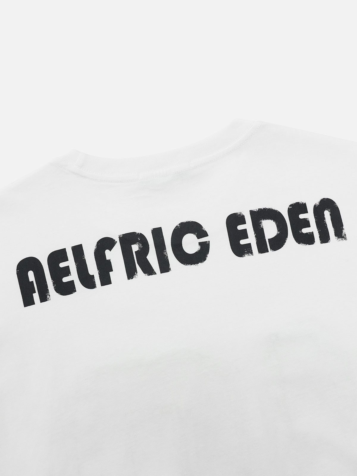 Camouflage Graphic Tee with Bold Number Design | Aelfric Eden