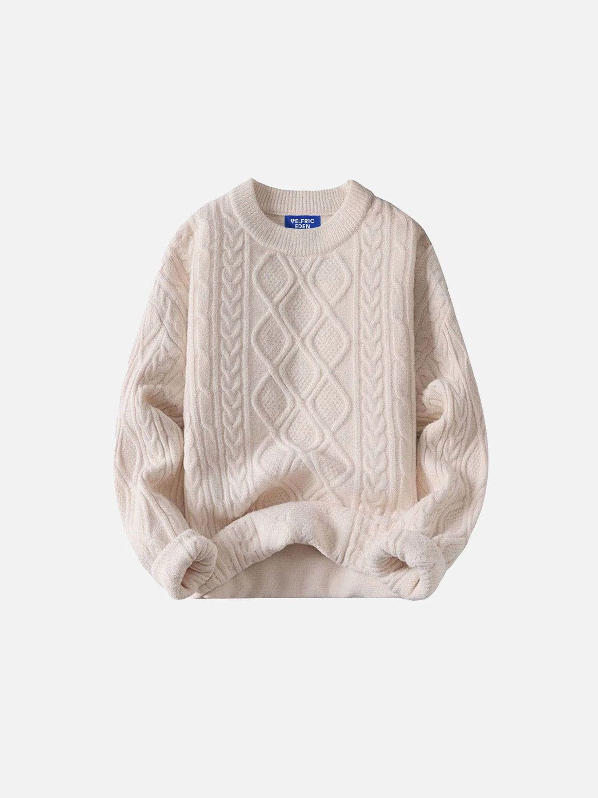 Soft Cable Knit Sweater for Winter | Aelfric Eden
