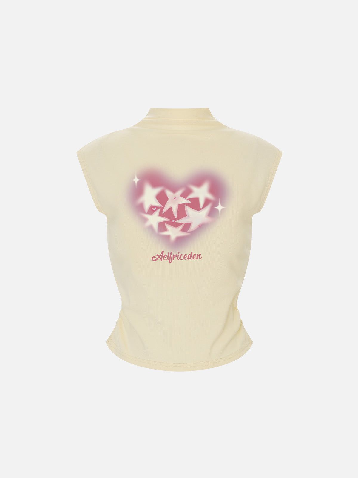 Star Heart Print Tank Top for Women | Aelfric Eden