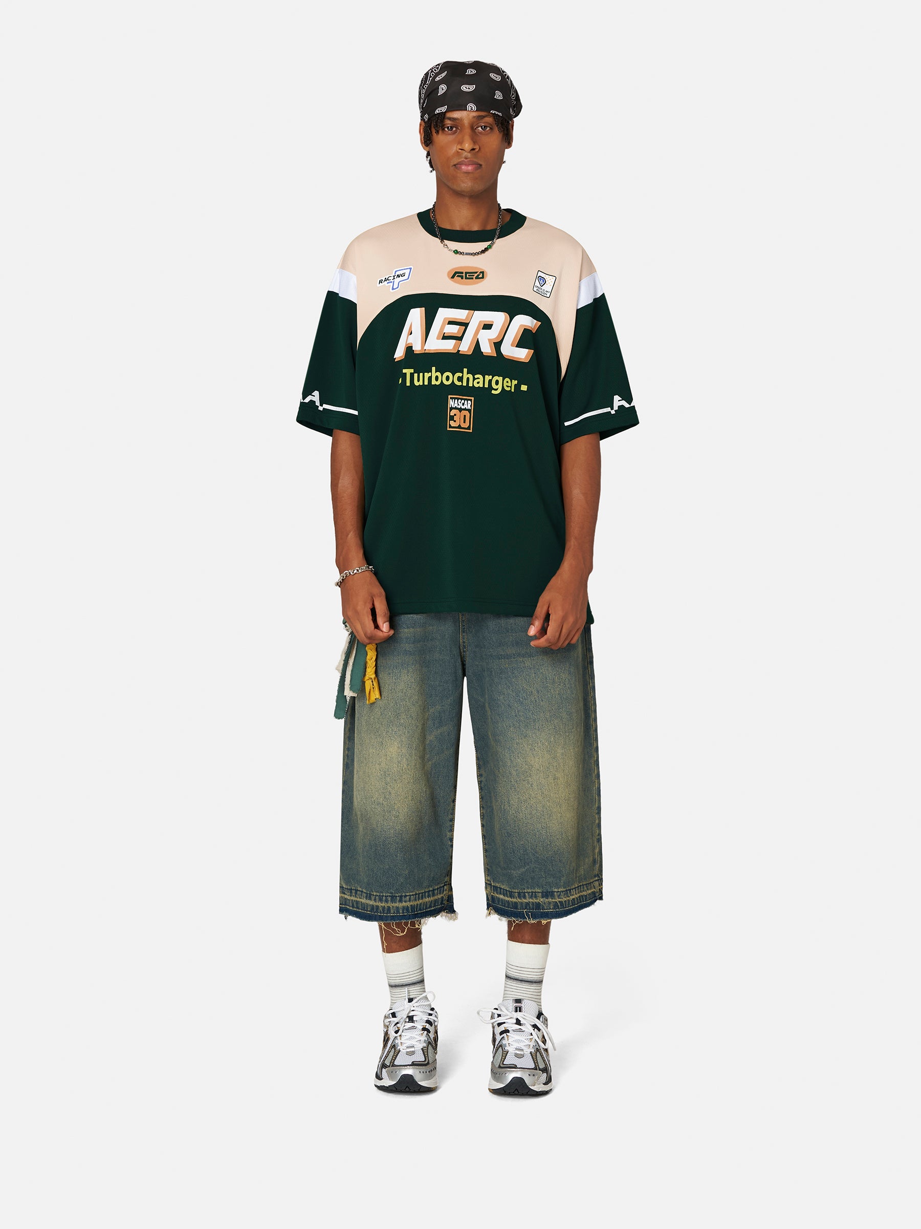 Racing Print Soccer Jersey with Bold Graphics | Aelfric Eden