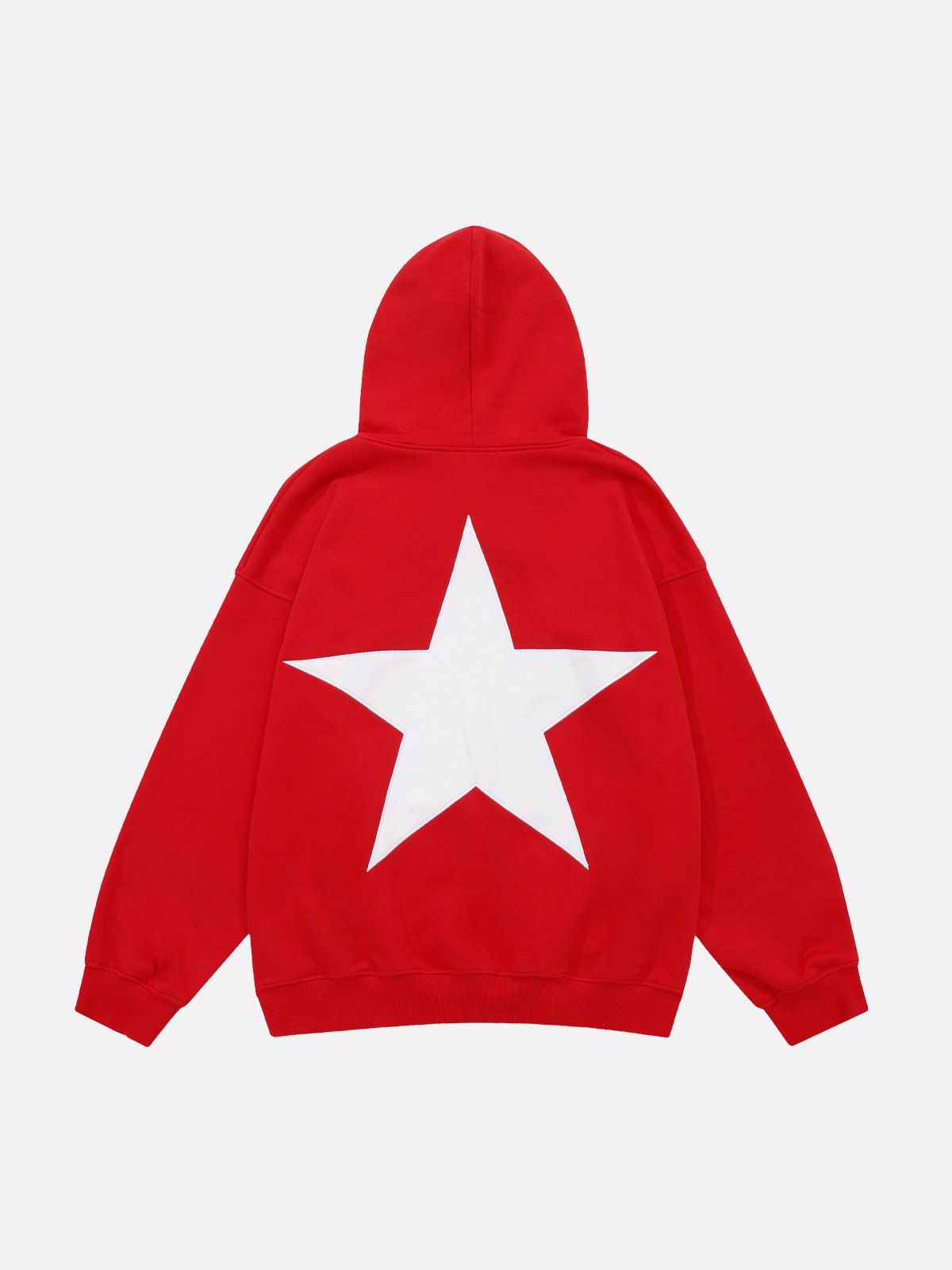 Star Print Contrast Hoodie for Men & Women | Aelfric Eden