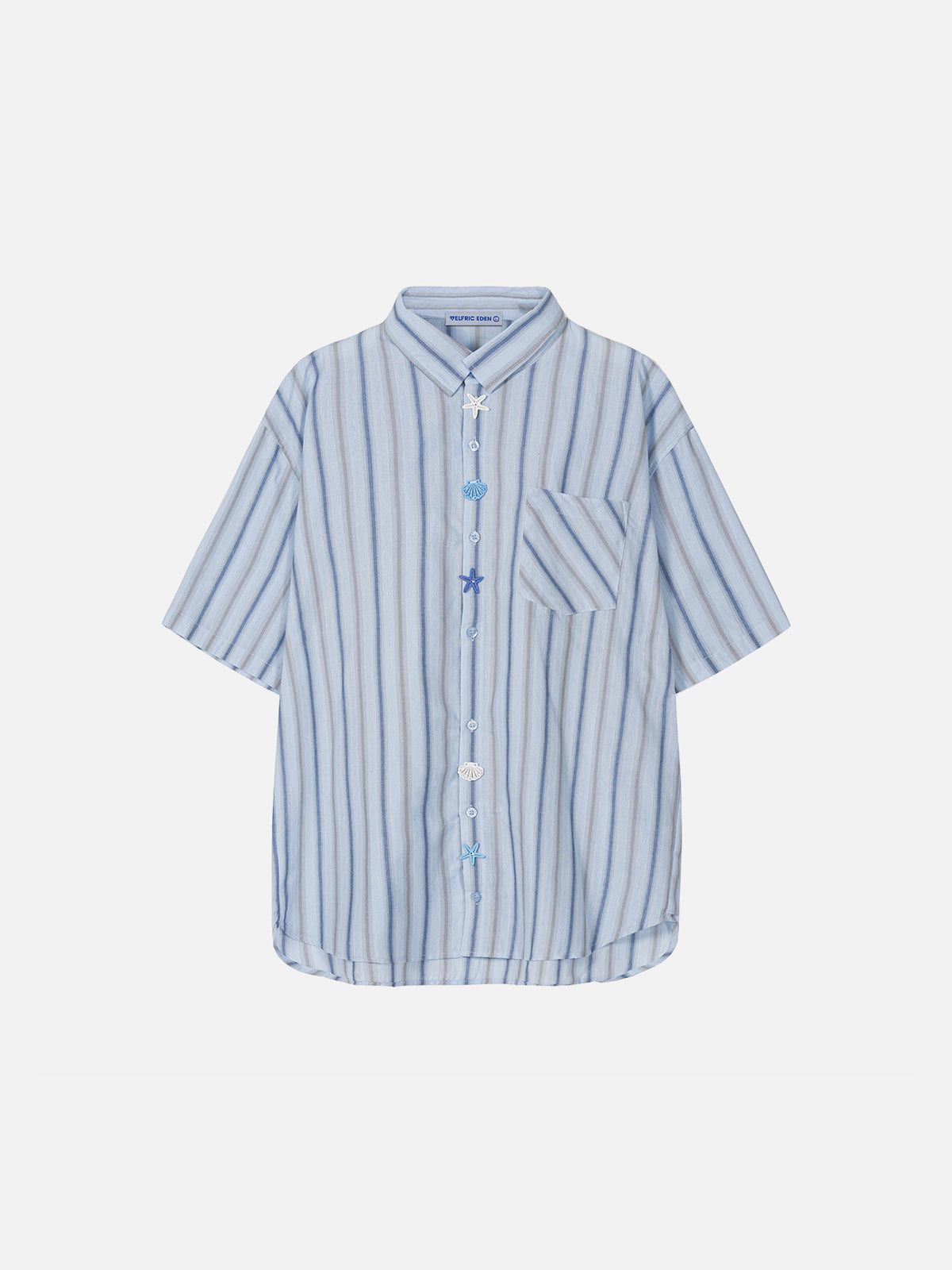 Starfish Button Short Sleeve Shirt | Aelfric Eden