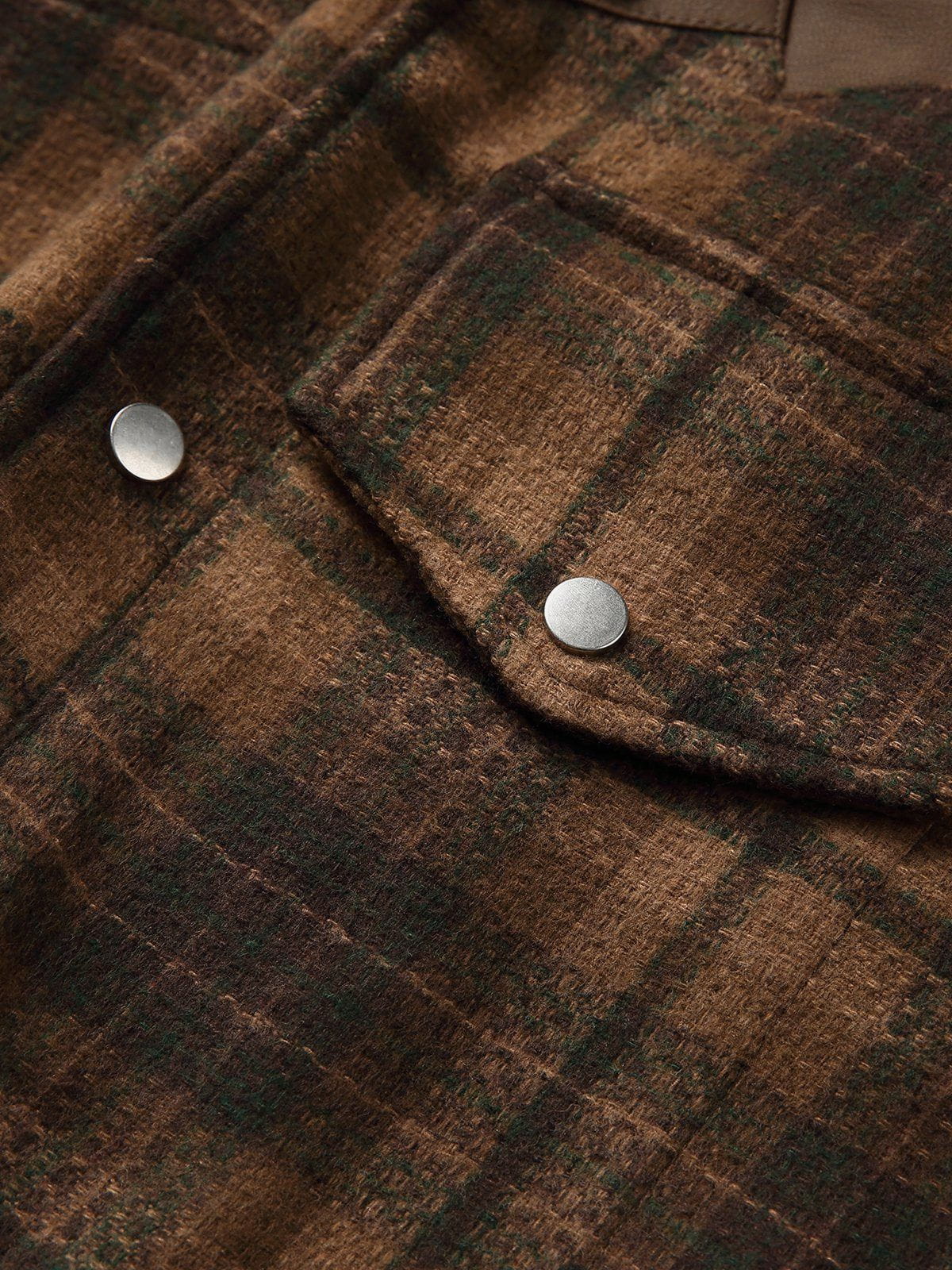 Plaid Patchwork Vest for Men | Aelfric Eden Streetwear
