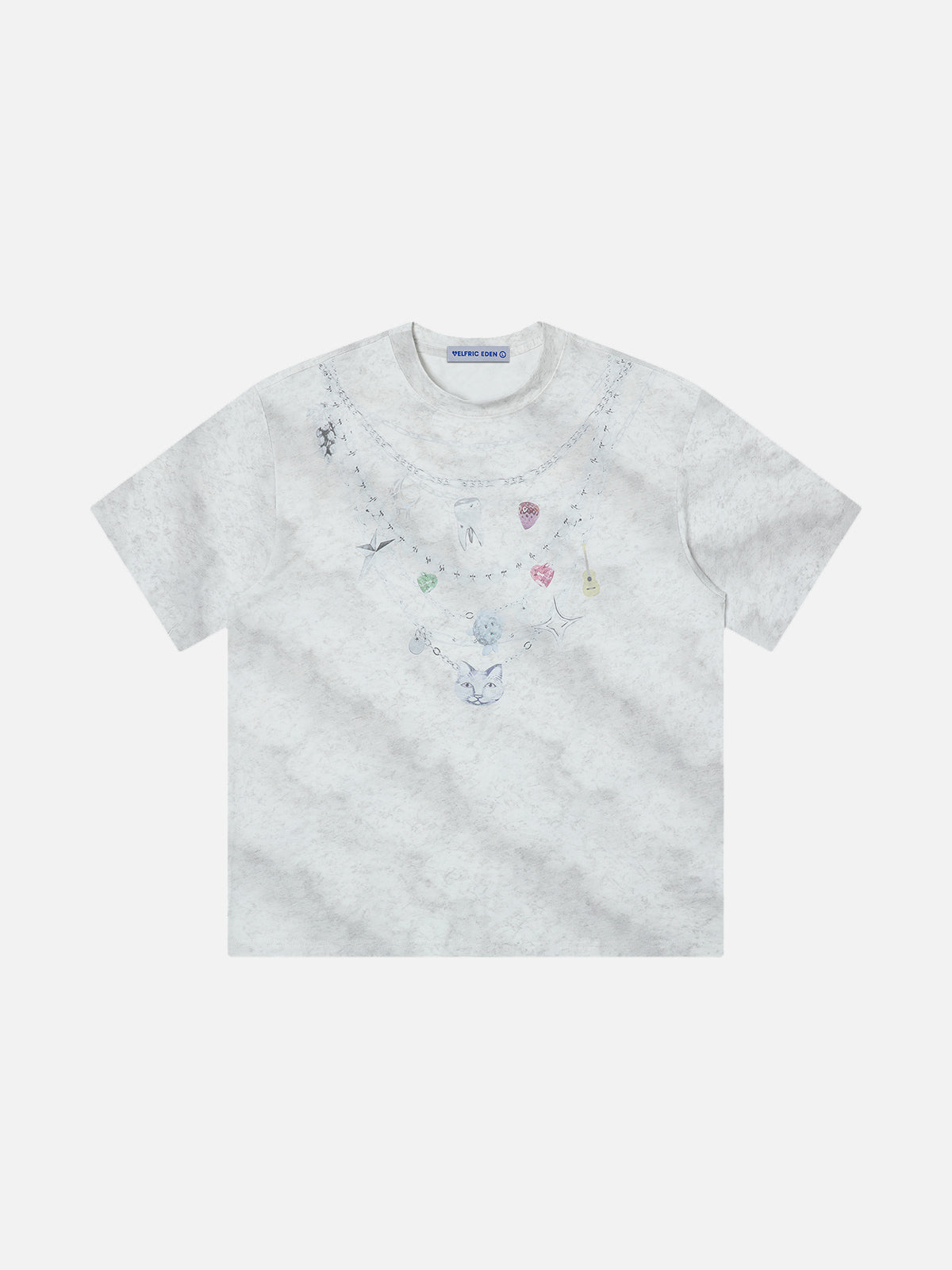 Necklace Graphic Print Tee for Streetwear | Aelfric Eden
