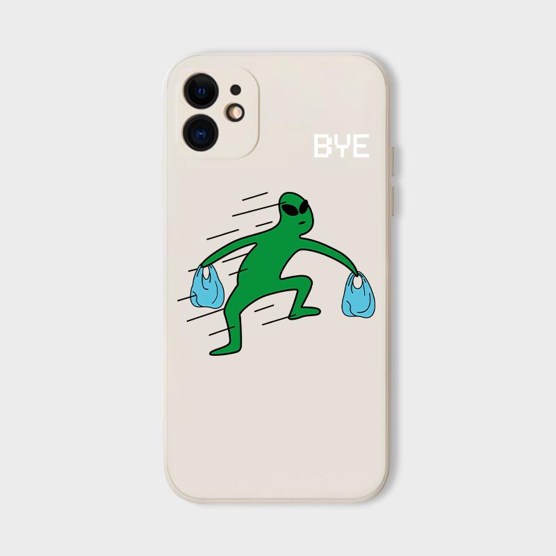 Green Monster Shockproof iPhone Case | Glossy TPU & PC Protection