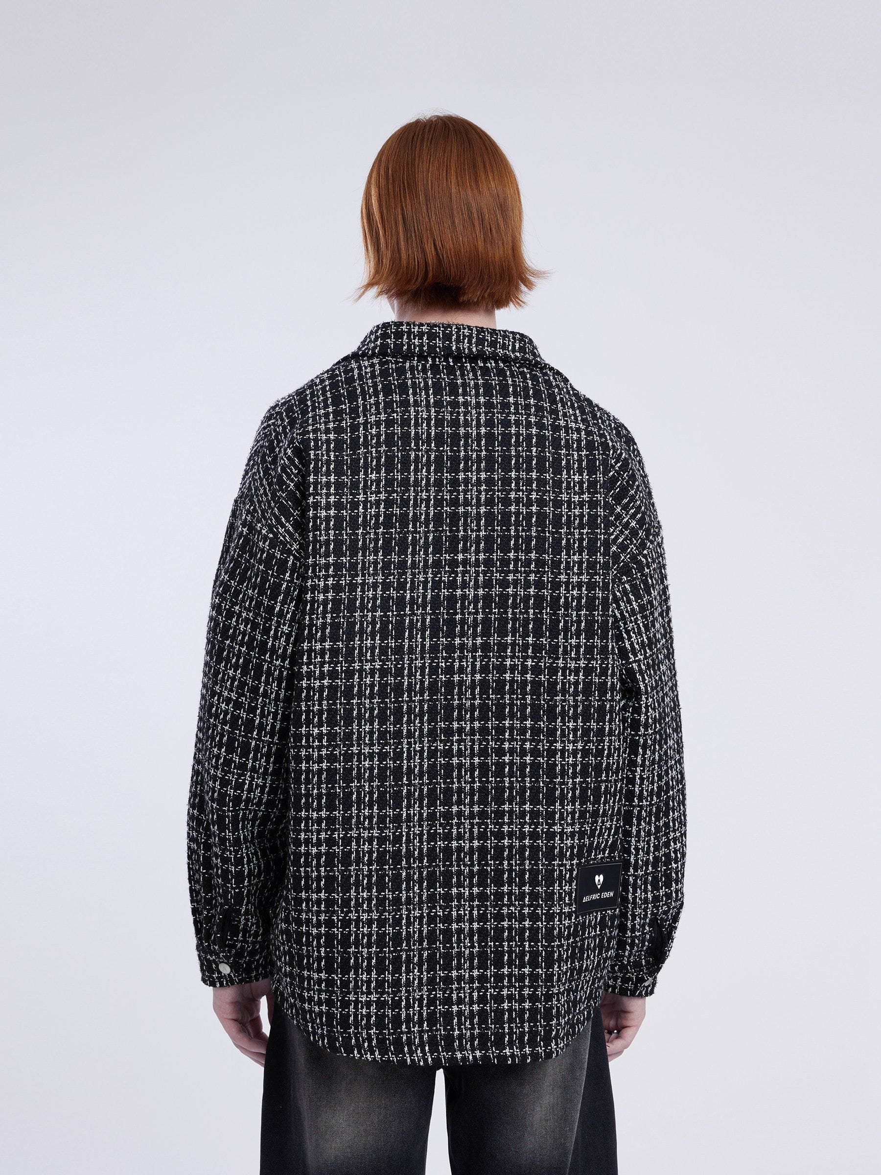 Vintage Plaid Jacket for Women & Men | Oversized Warm Coat | City Of Love