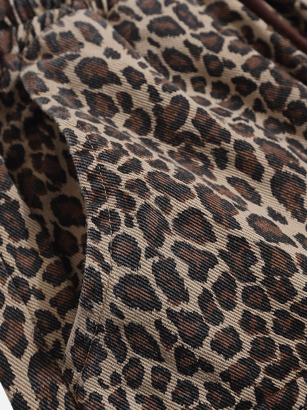 Leopard Print Drawstring Shorts for Men | Aelfric Eden - Aelfric Eden