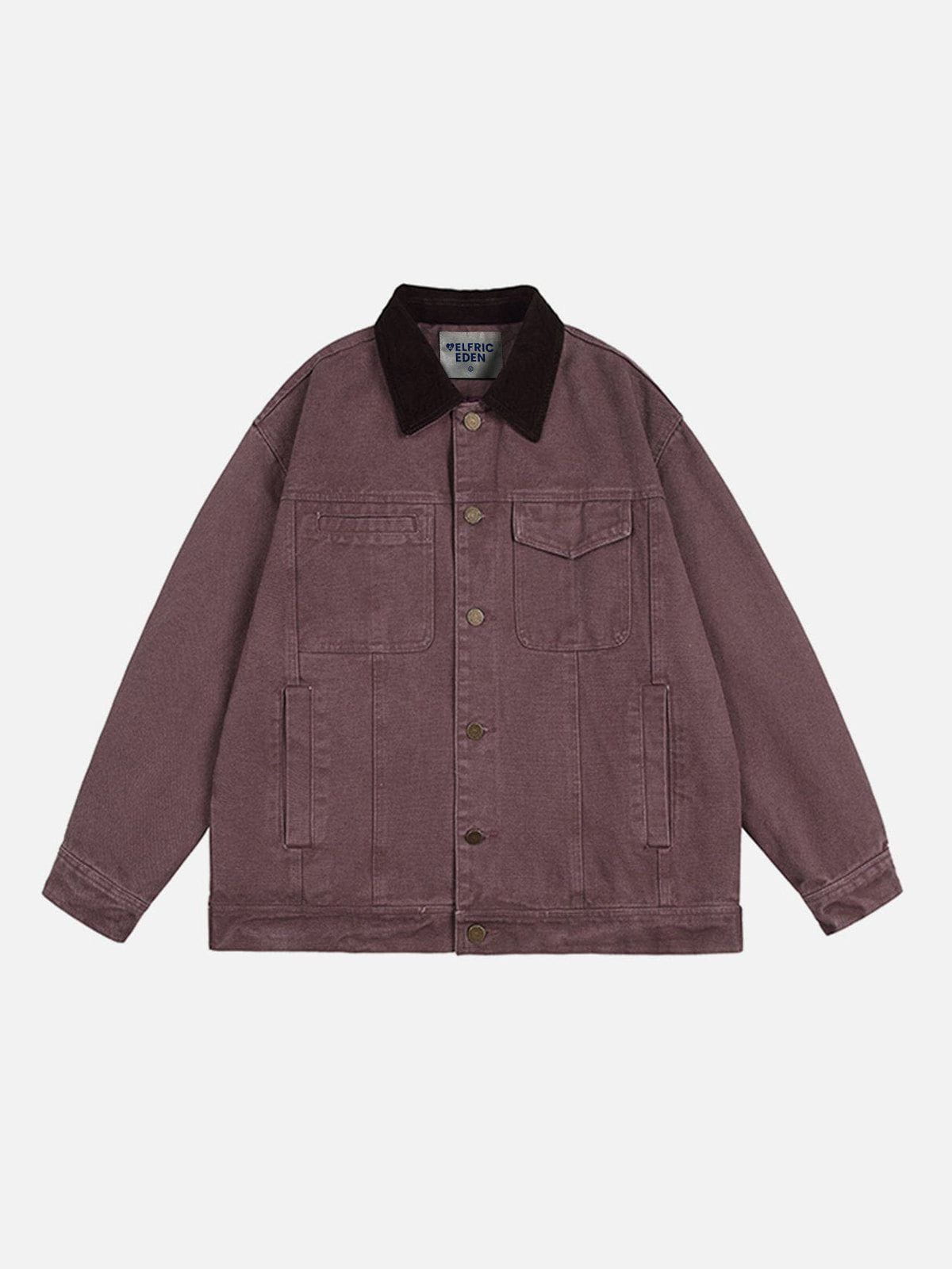 Oversized Washed Barn Jacket for Men | Aelfric Eden