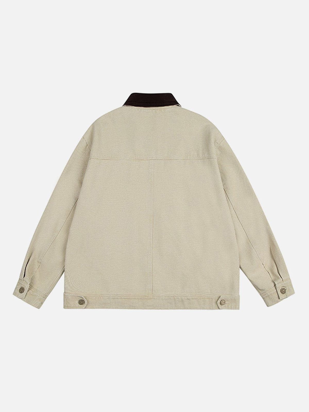 Oversized Washed Barn Jacket for Men | Aelfric Eden