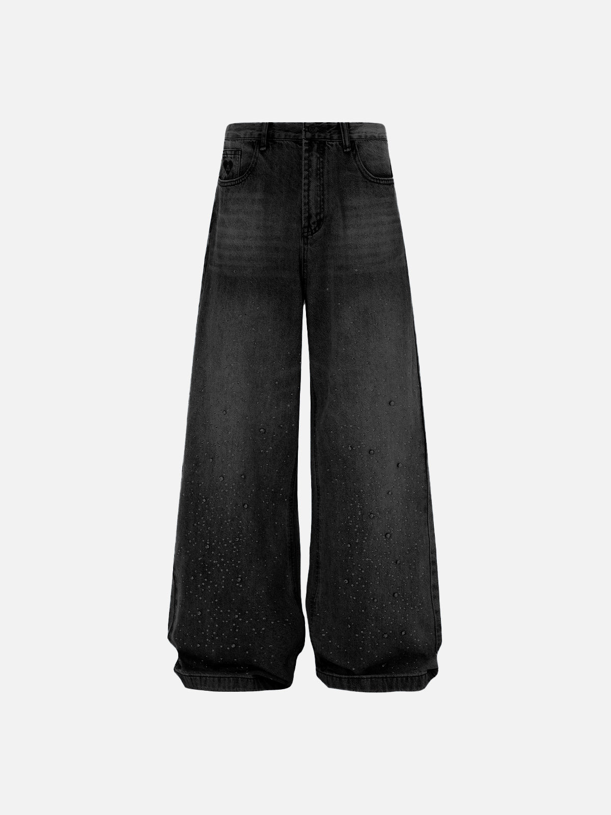 Rhinestone Embellished Baggy Jeans for Women | Aelfric Eden