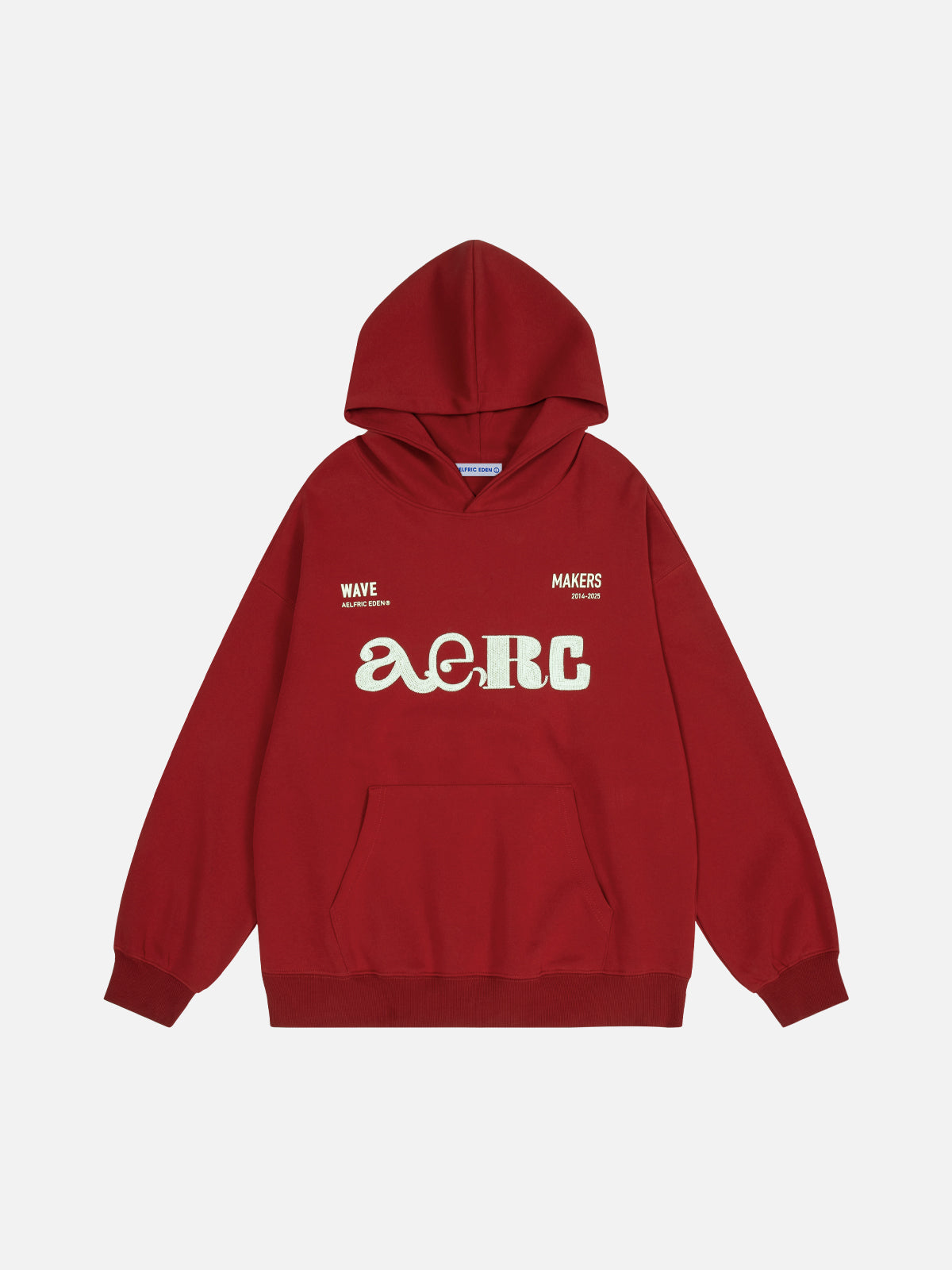 Aelfric Eden Chain Stitch Graphic Pullover Hoodie | Cotton Blend