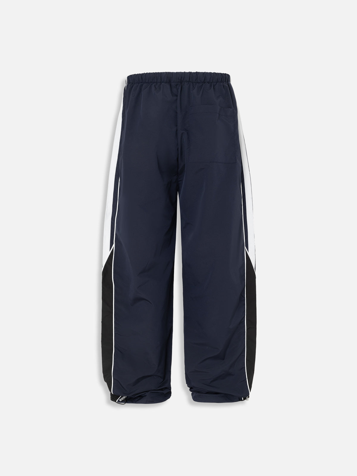 Baggy Track Pants with Color Blocking & Embroidery | Aelfric Eden