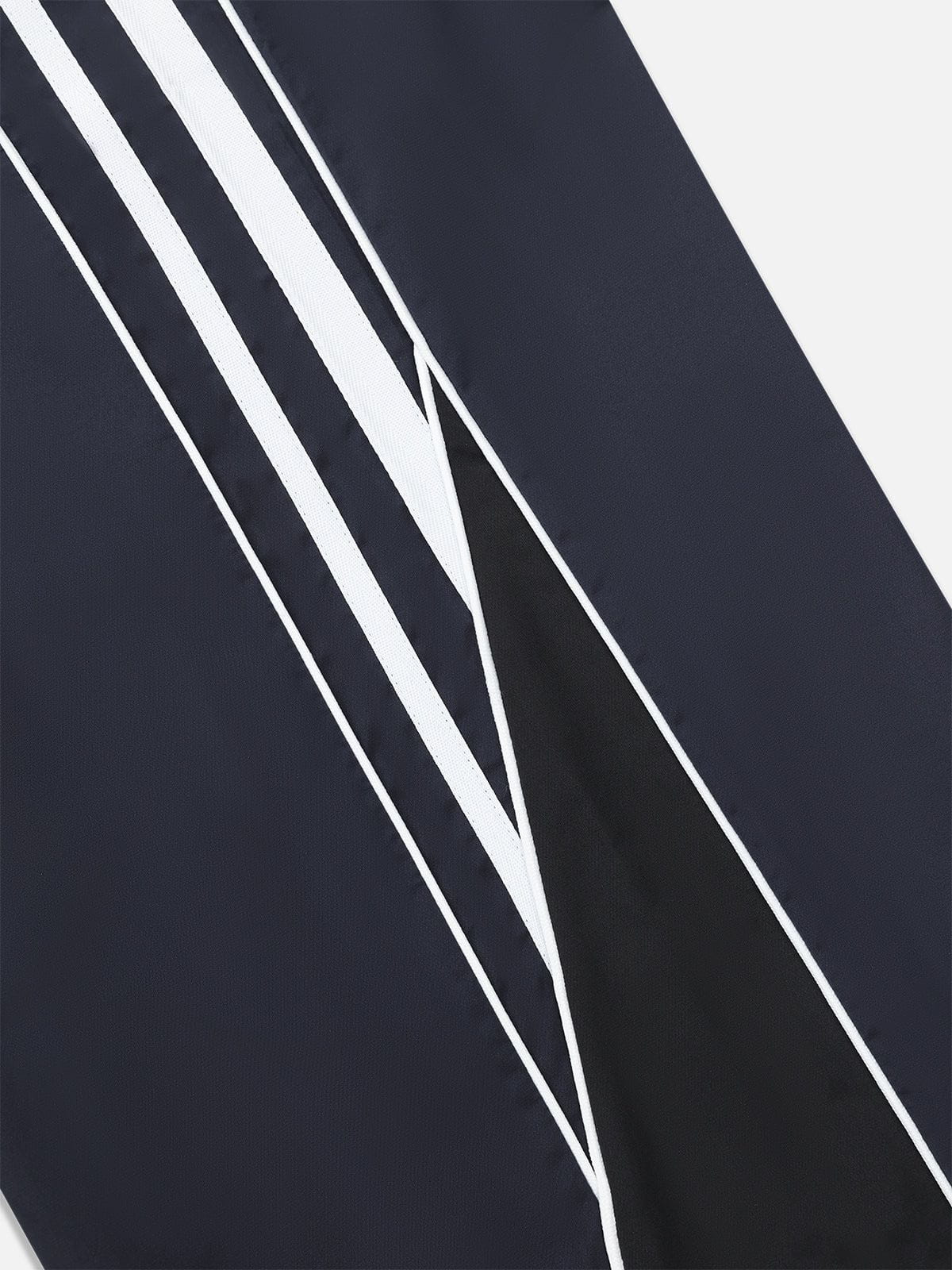 Baggy Track Pants with Color Blocking & Embroidery | Aelfric Eden