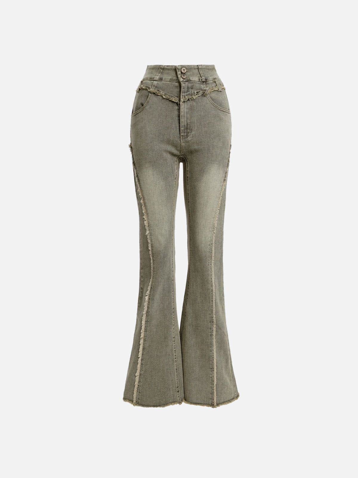 Vintage Fringe Star Jeans for Women | Slim Fit Y2K Style | Aelfric Eden