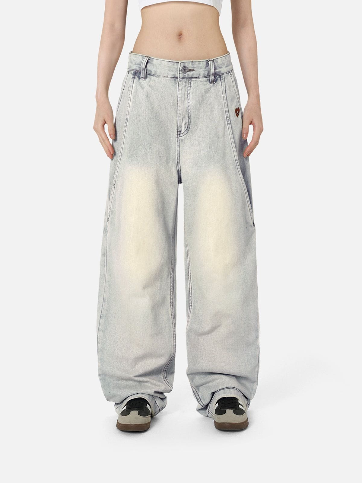Washed Loose Fit Jeans for Men | Aelfric Eden