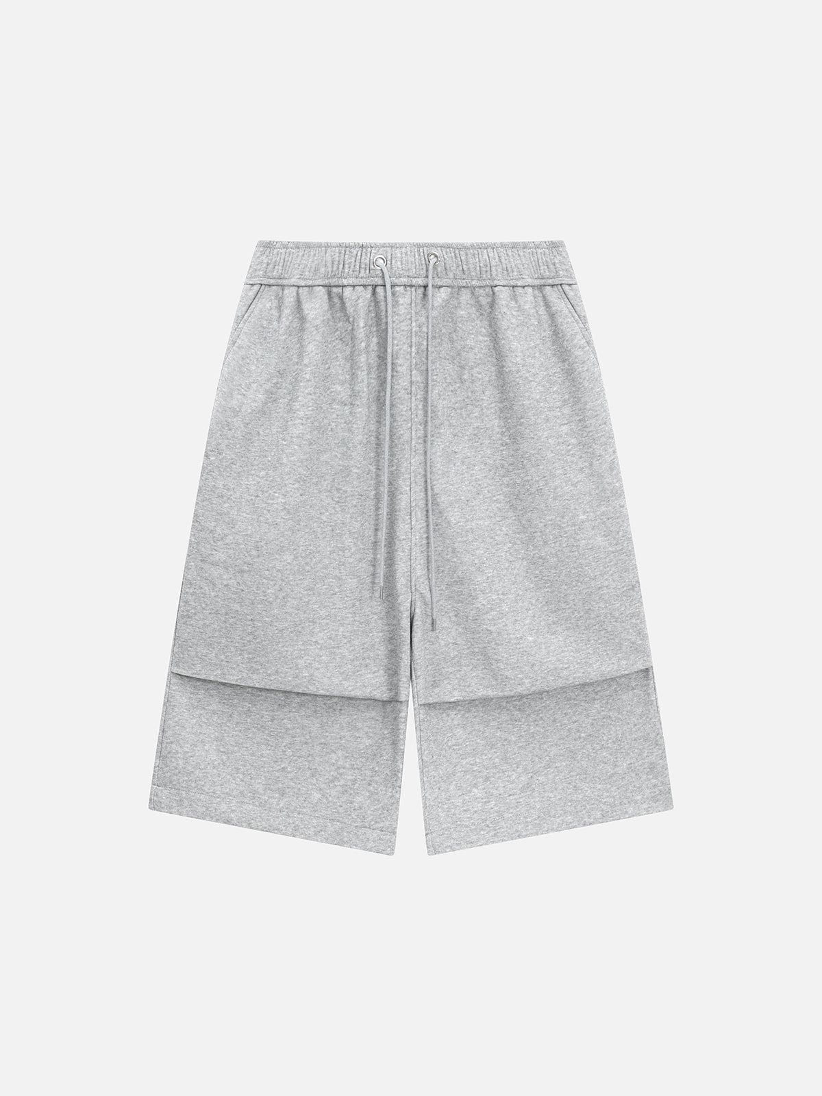 Wrinkle-Effect Longline Shorts for Streetwear | Aelfric Eden