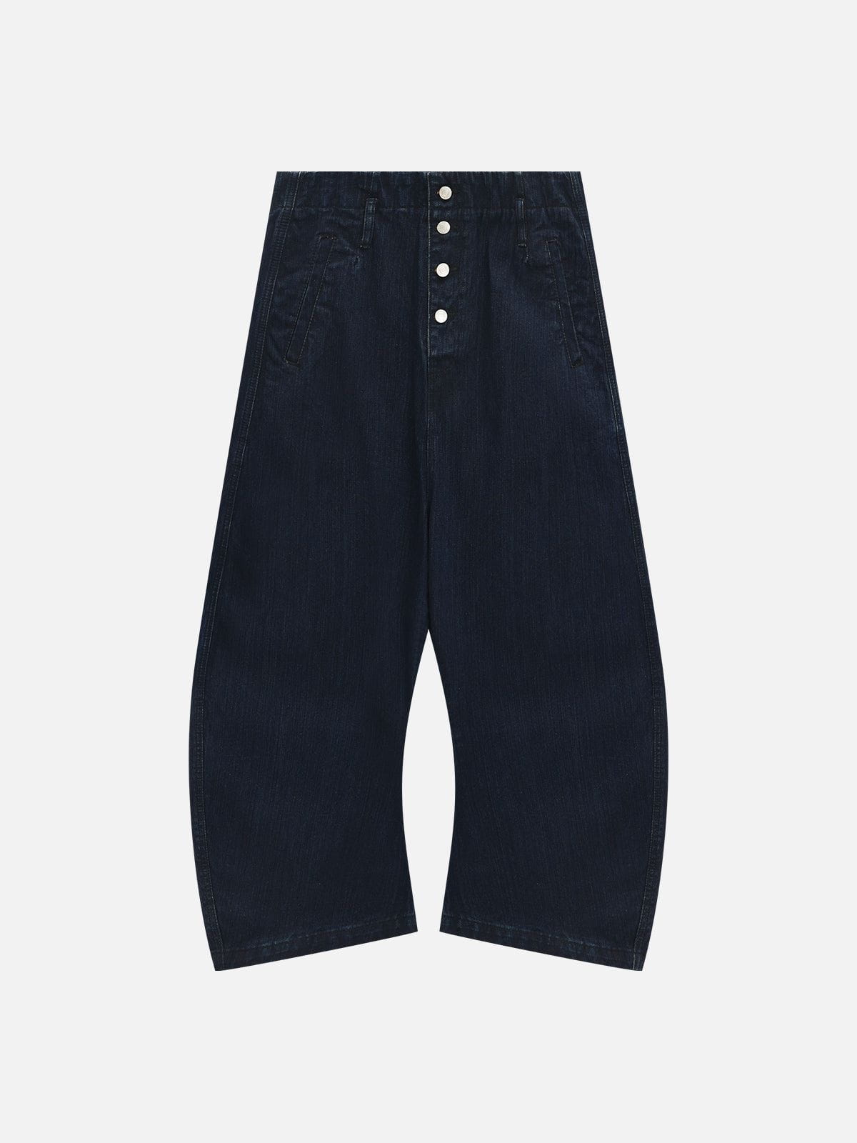 Baggy Barrel Jeans with Button Closure | Aelfric Eden Vintage Denim