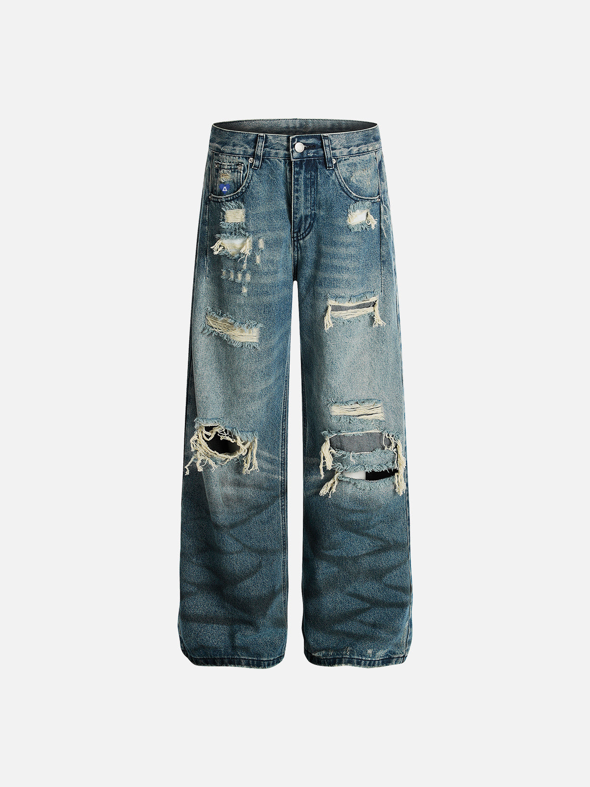 Distressed Washed Jeans for Men | Aelfric Eden