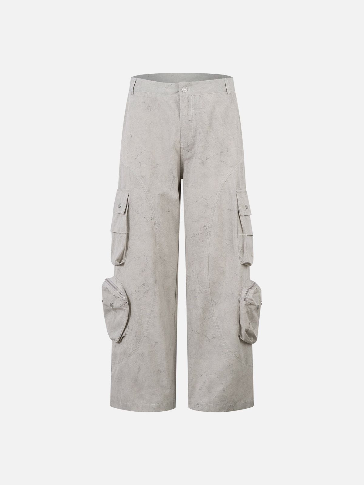 Textured Cargo Pants with Multi-Pockets | Aelfric Eden