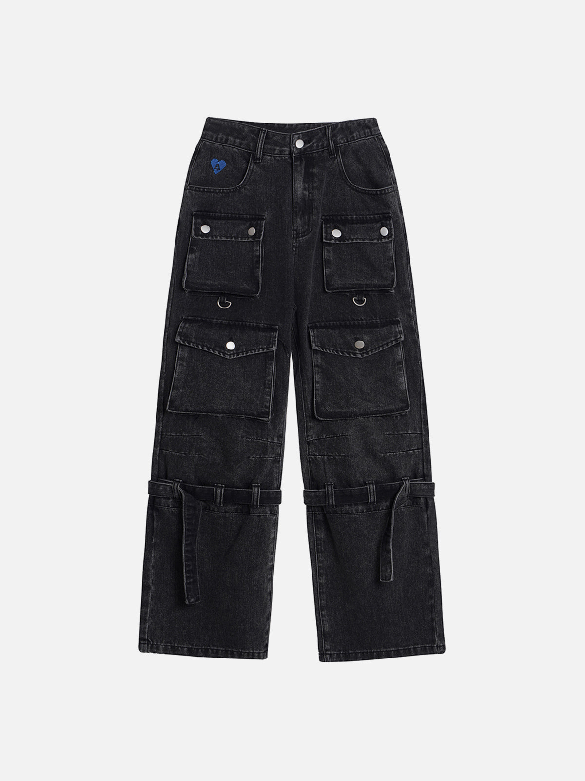 Multi Pocket Washed Jeans for Men | Aelfric Eden