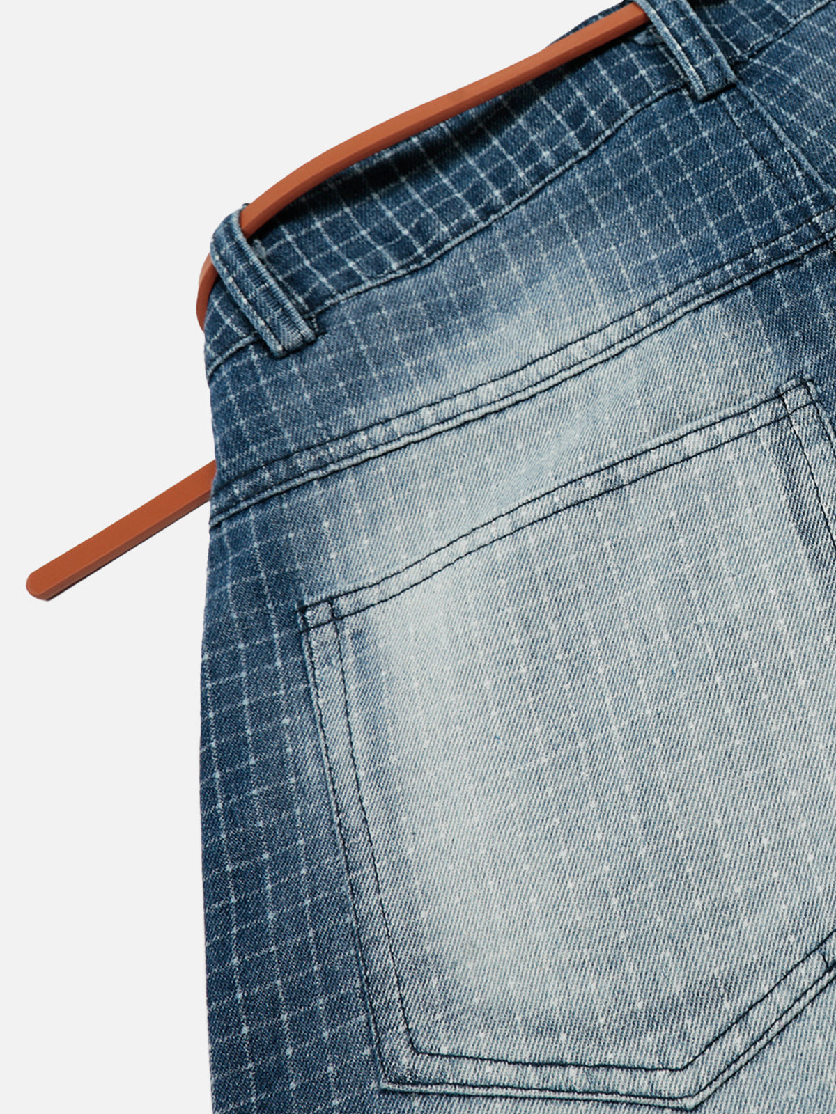 Vintage Plaid Washed Longline Jorts for Men | Aelfric Eden
