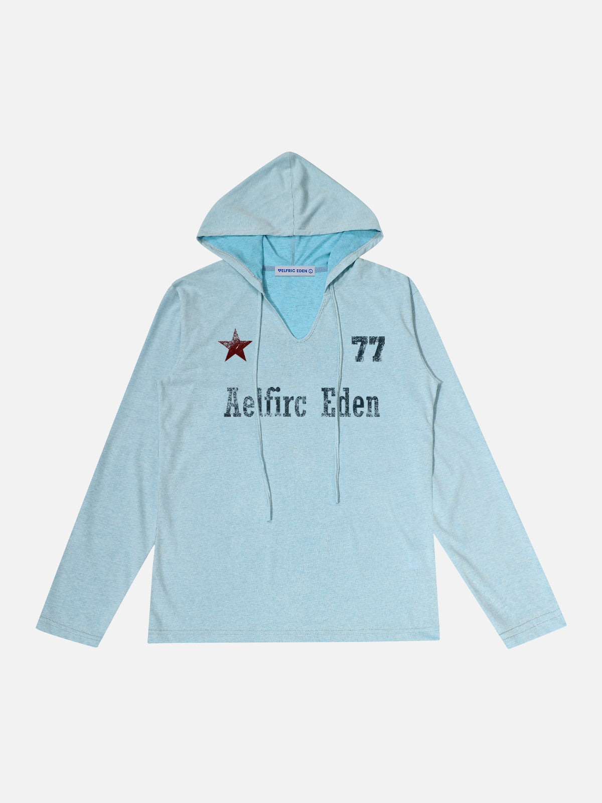 Aelfric Eden Blur Print Hoodie | Cotton Long Sleeve Tee