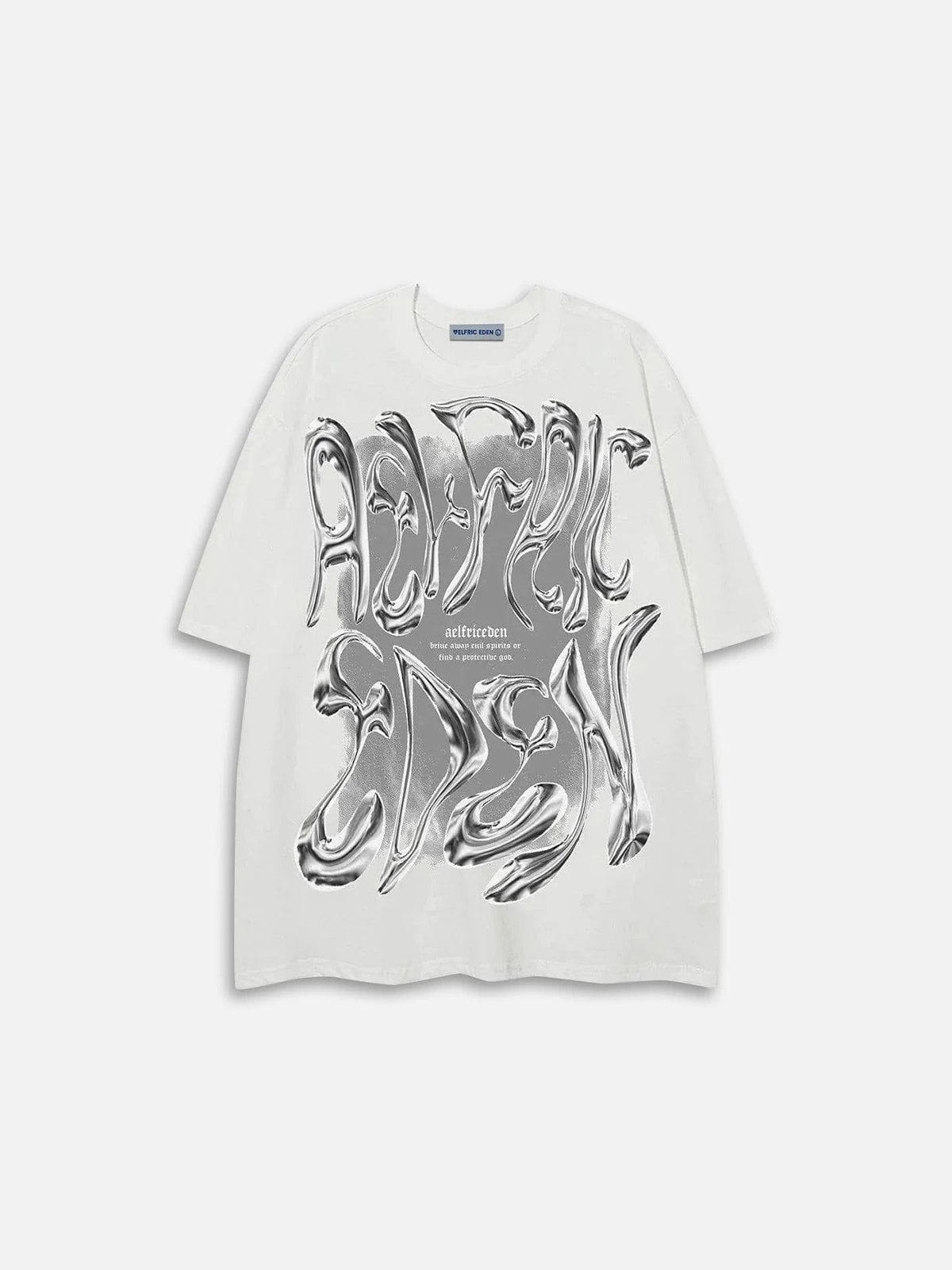 Futuristic Liquid Metal T-Shirt | Aelfric Eden