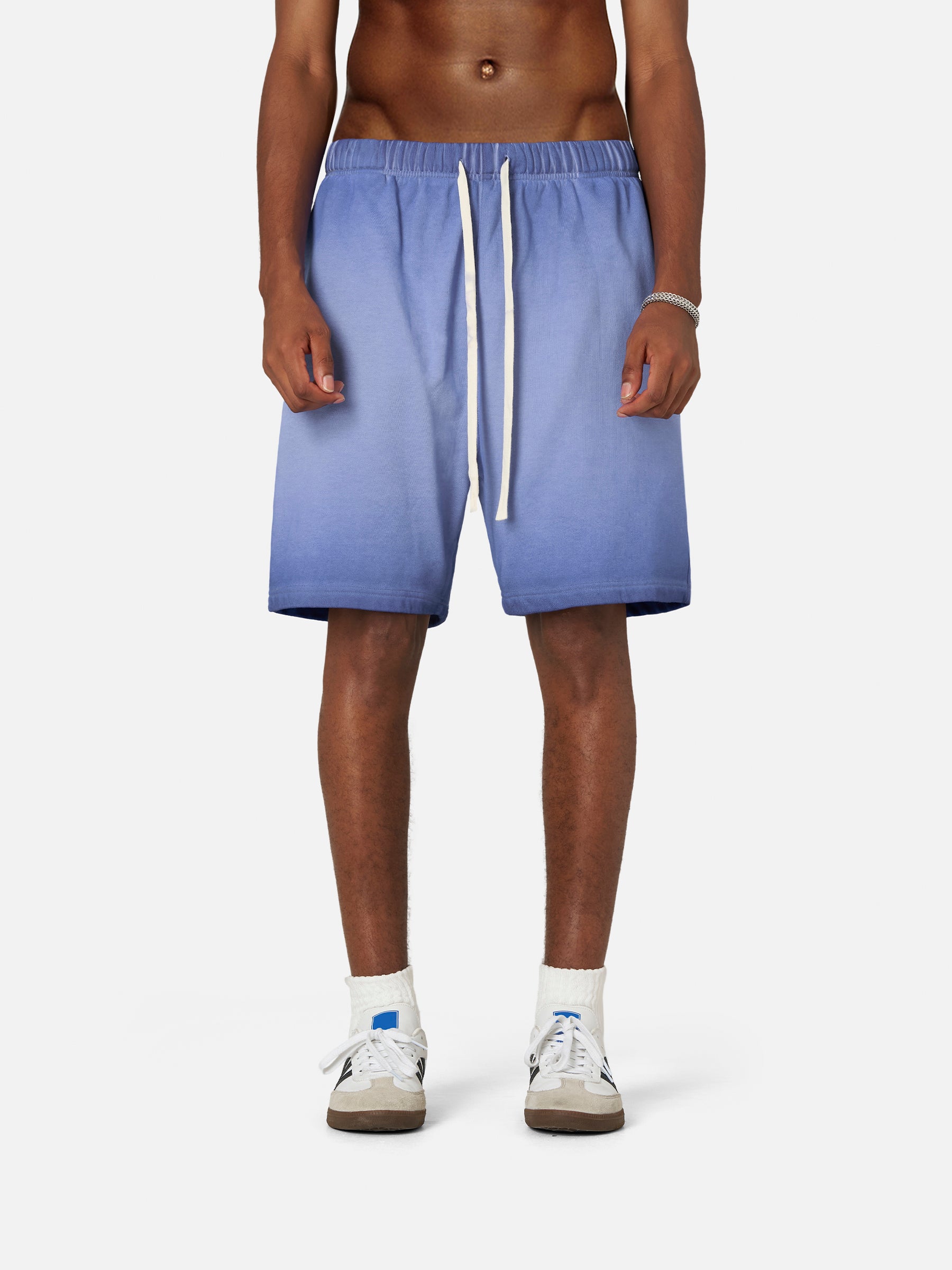 Washed Cotton Drawstring Shorts for Men | Aelfric Eden