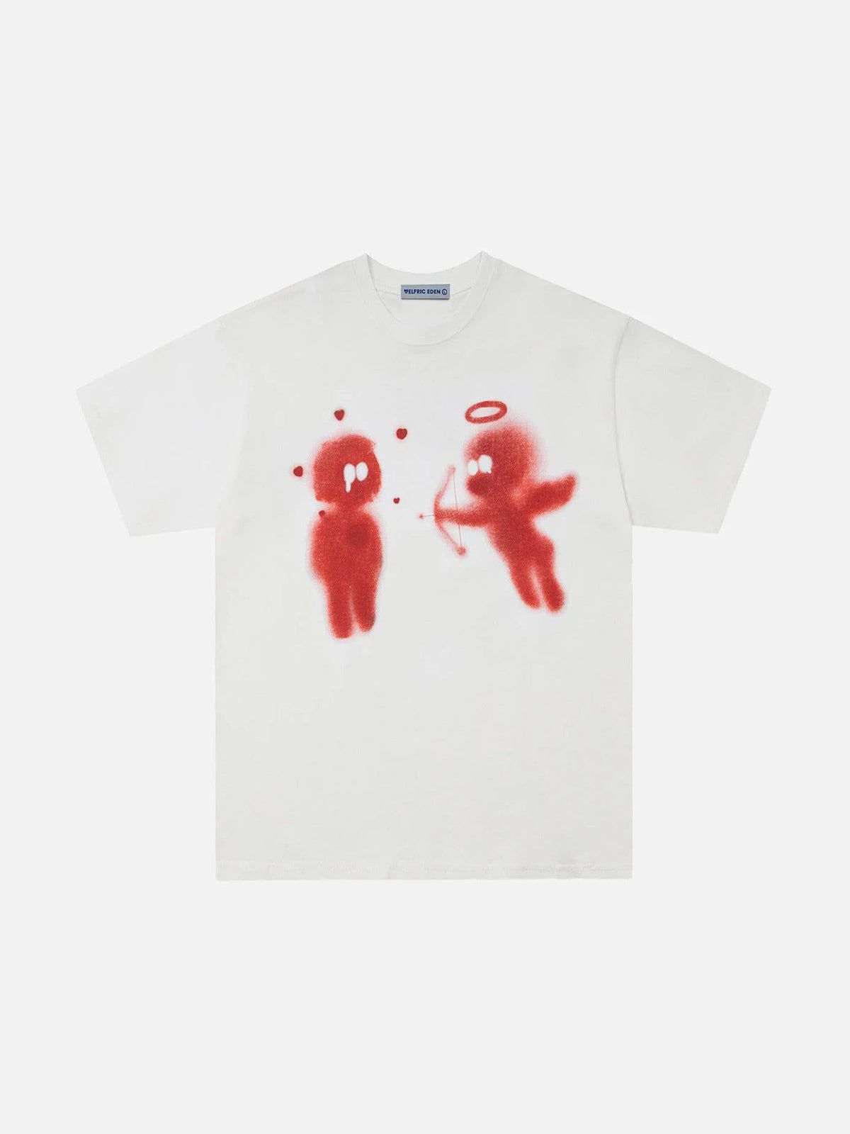 Cupid's Love Arrow Graphic Tee | Aelfric Eden Cotton Oversized T-Shirt