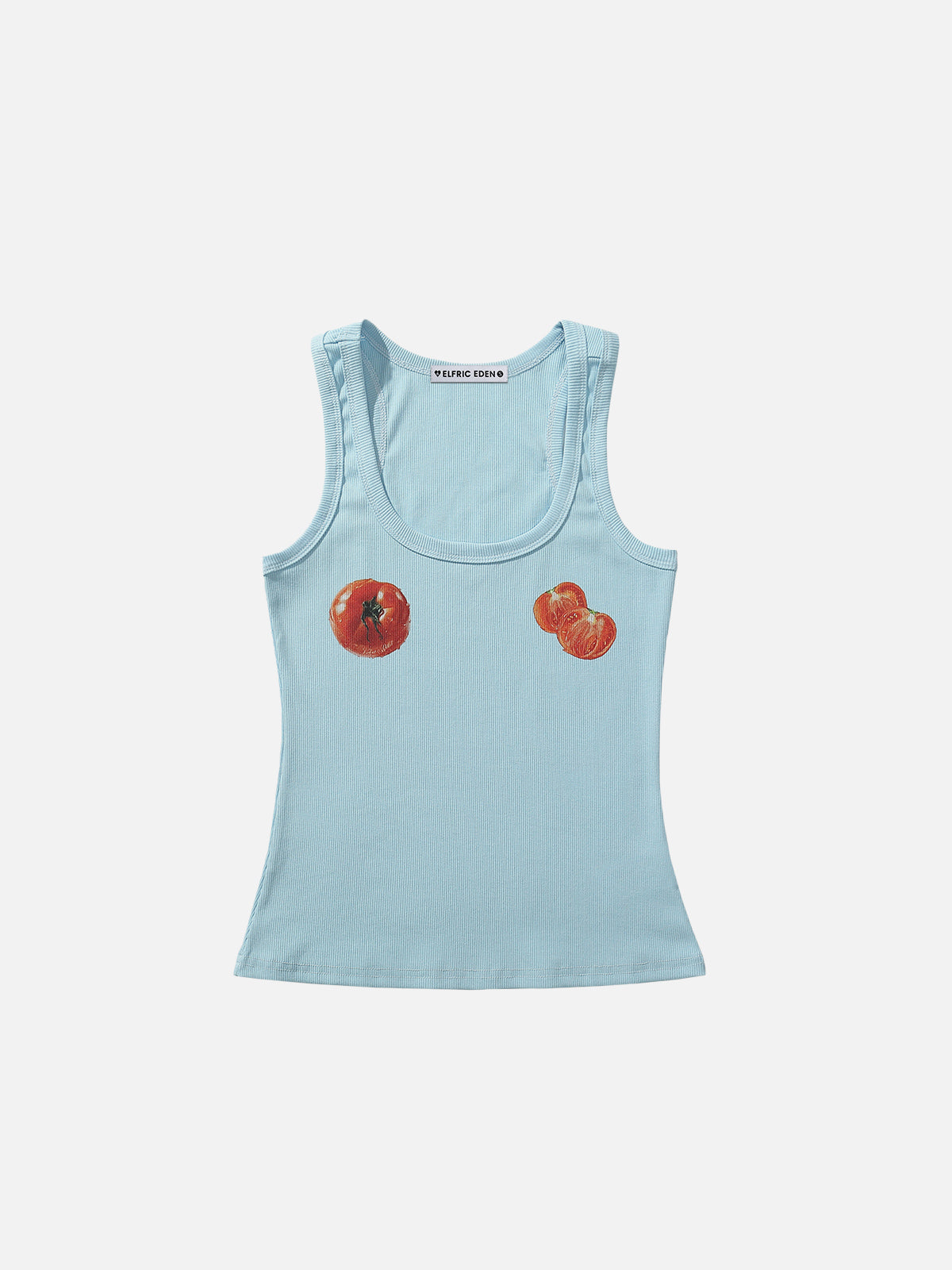 Fruit Print Tank Top for Women | Aelfric Eden Cotton Blend