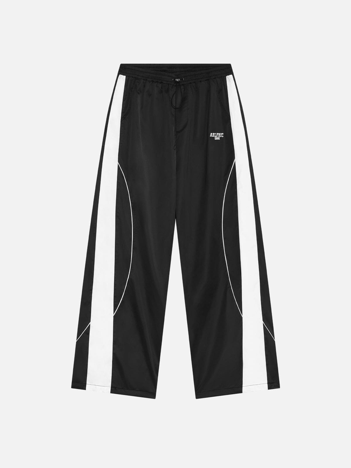 Vintage Street Style Track Pants with Drawstring Waist | Aelfric Eden