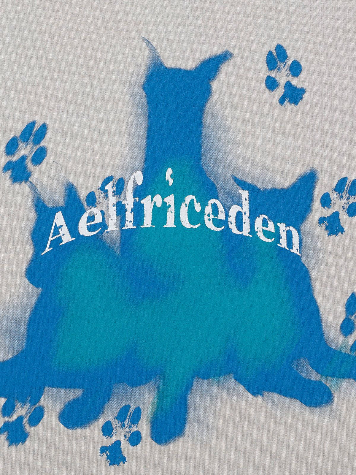 Blurring Doberman Print Hoodie for Casual Wear | Aelfric Eden