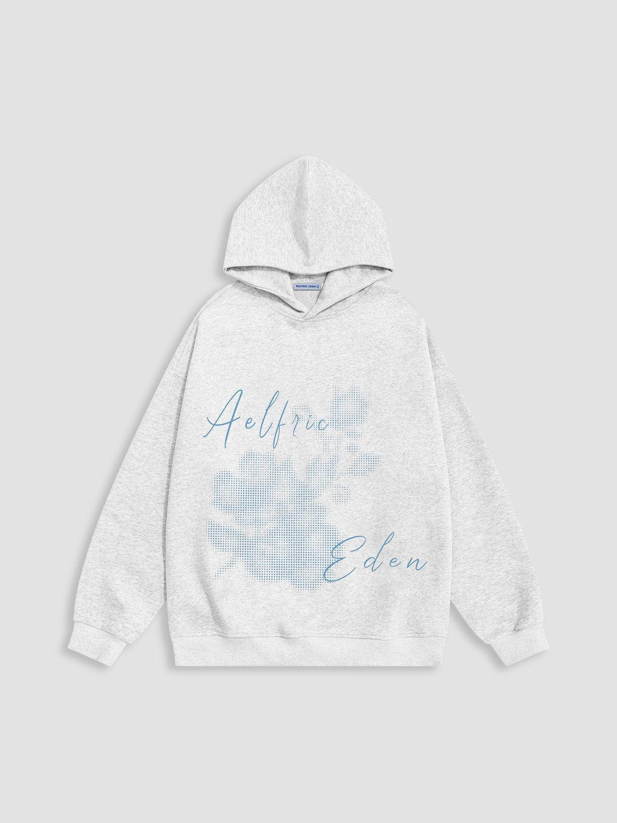 Blurred Floral Print Hoodie for Men & Women | Aelfric Eden