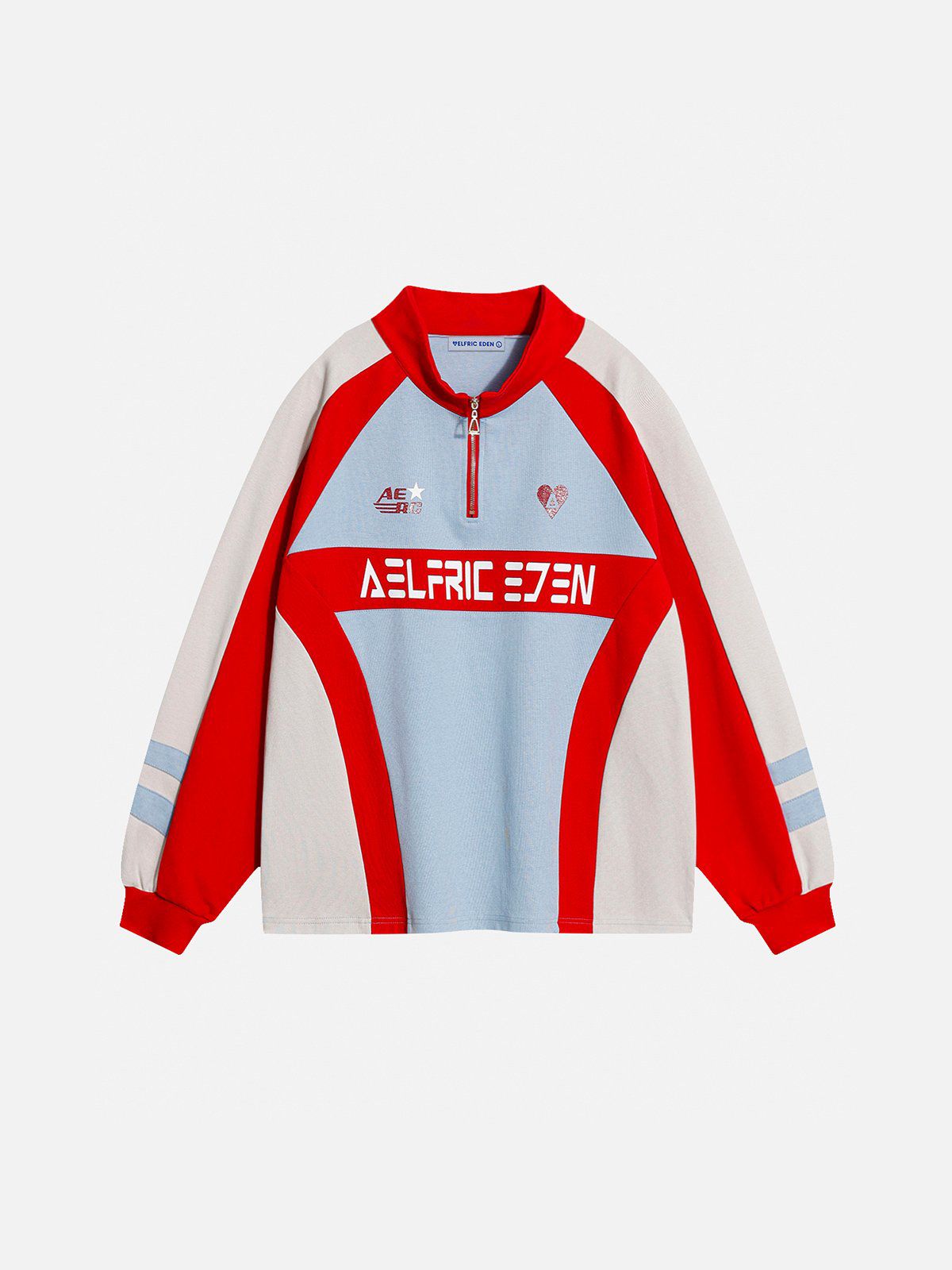 Color Block Half Zip Sweatshirt for Men | Aelfric Eden