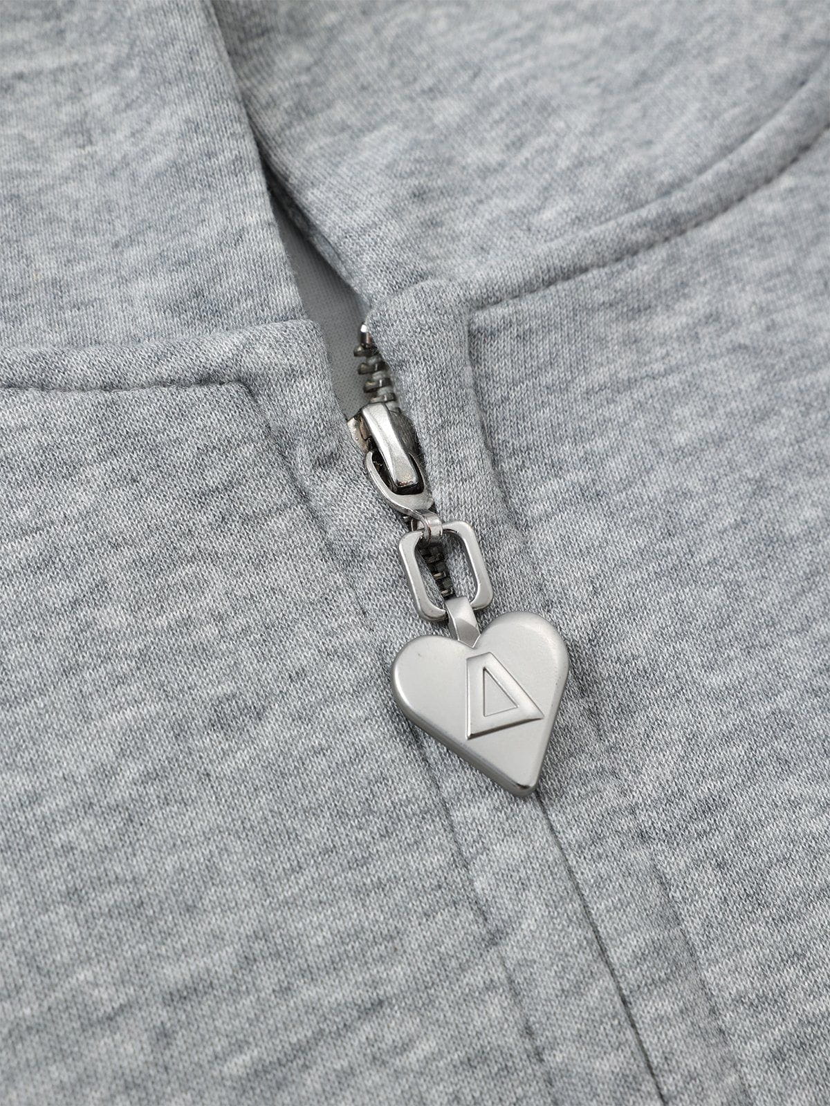 Color Block Zip Up Hoodie with Star Embroidery | Aelfric Eden