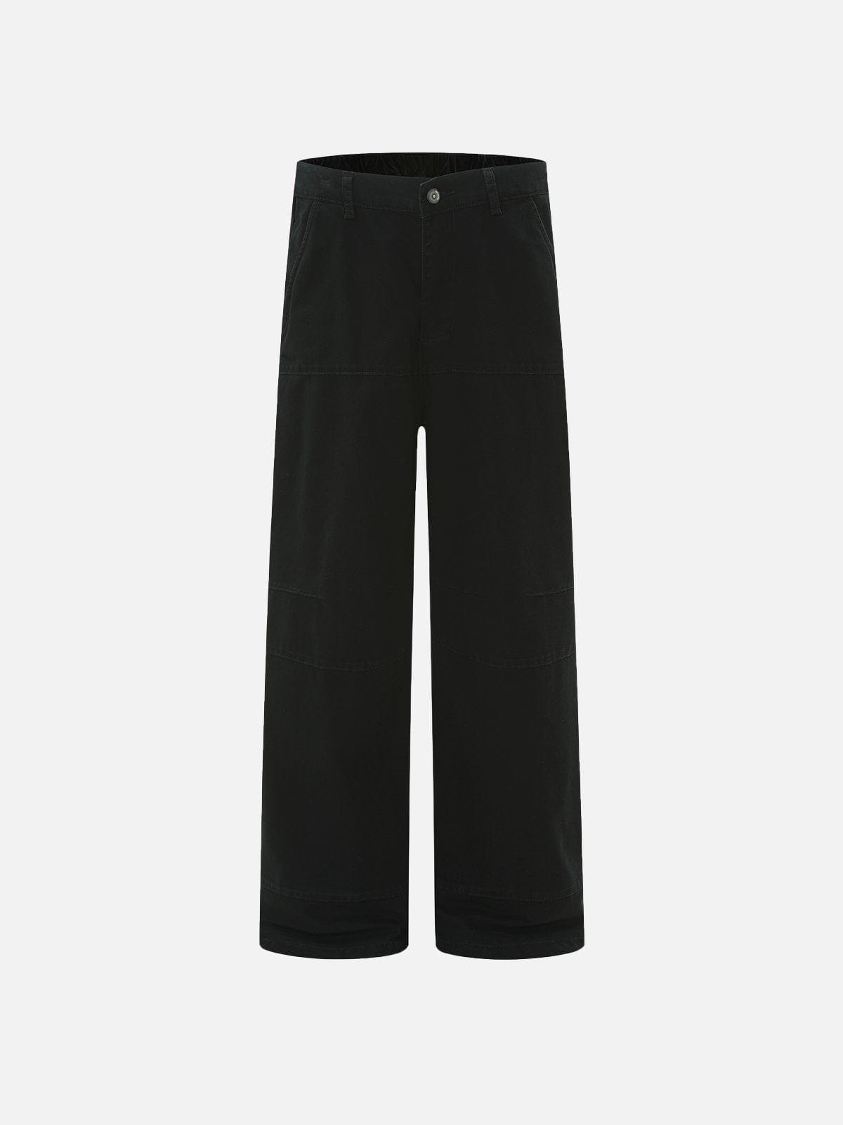 Deconstructed Baggy Pants for Men | 100% Cotton & Wrinkle Design | Aelfric Eden