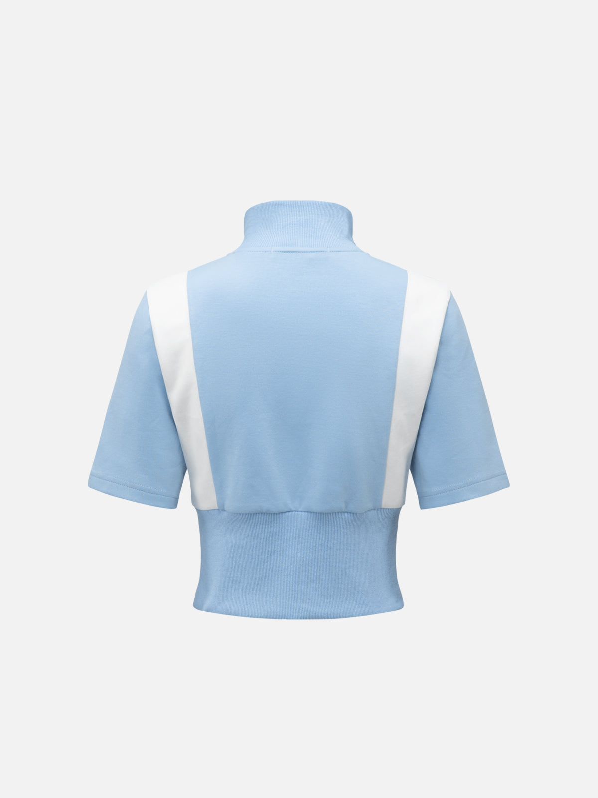 Embroidery Zip-Up Knit Tee | Aelfric Eden
