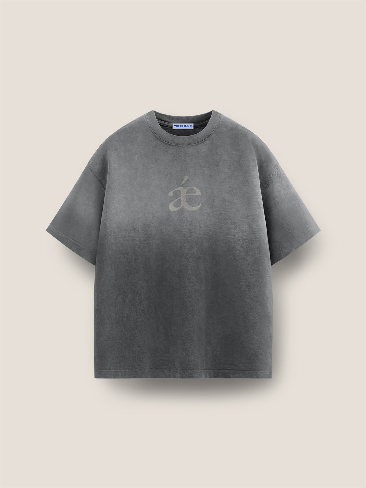 Gradient Washed Cotton Tee for Everyday Comfort | Aelfric Eden