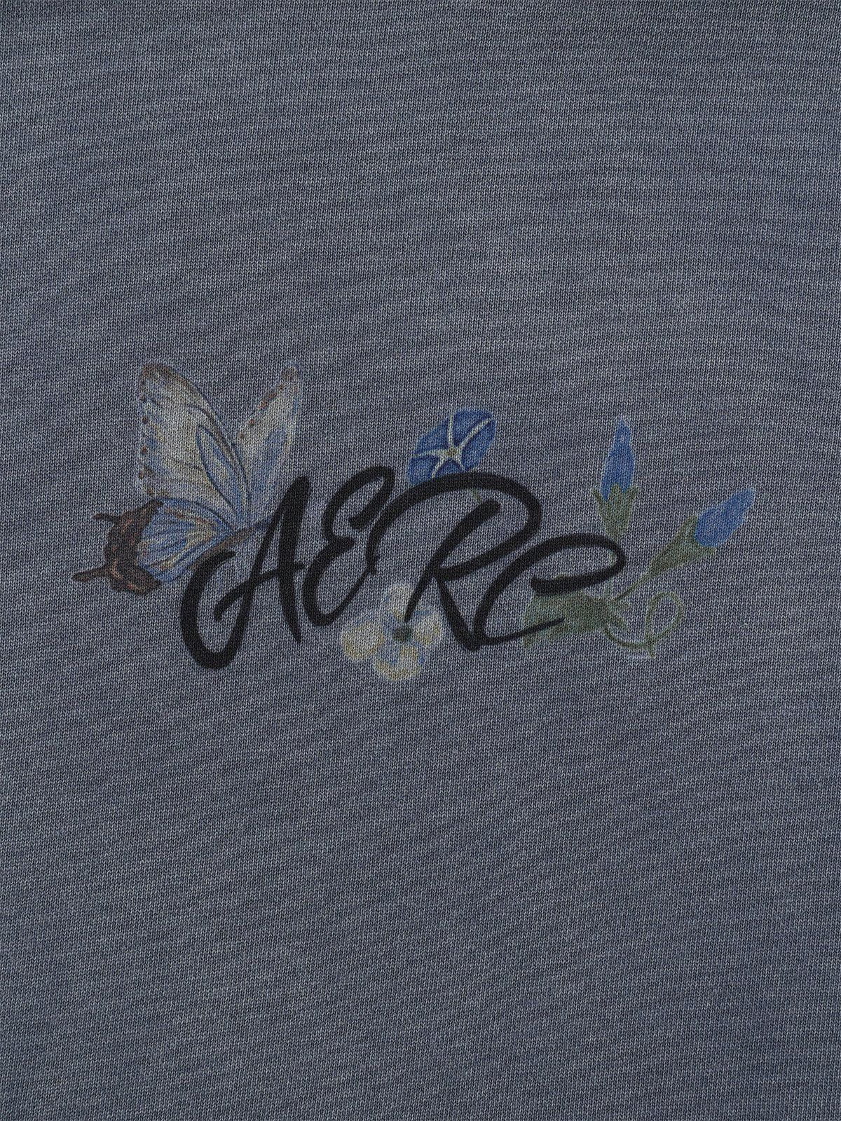 Vintage Floral Print Hoodie for Men & Women | Aelfric Eden
