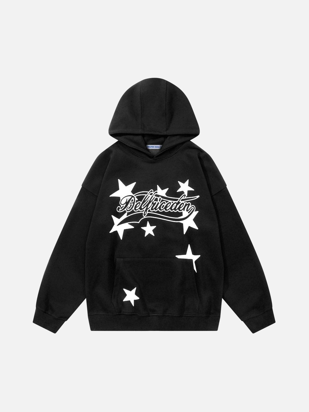 Star Print Hoodie for Men & Women | Aelfric Eden Oversized Graphic Pullover