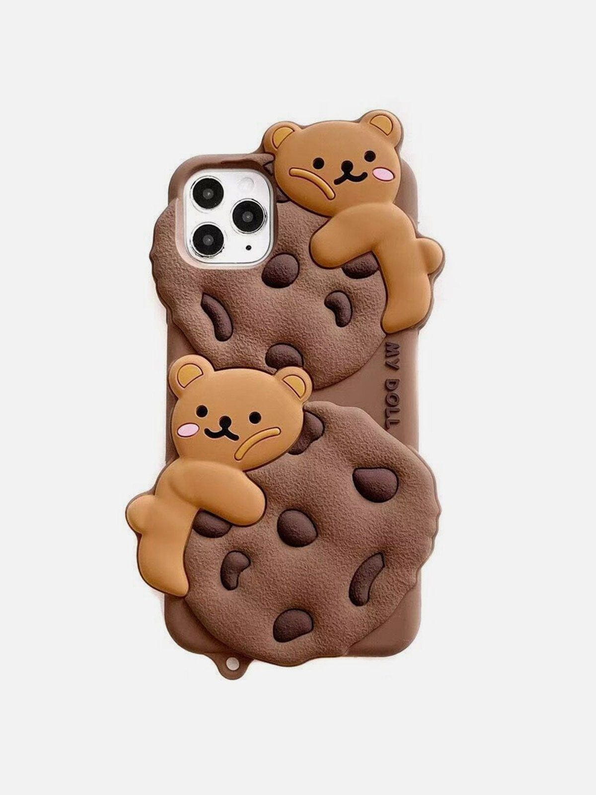 Cookie Bear Phone Case | Shockproof & Lightweight TPU Cover