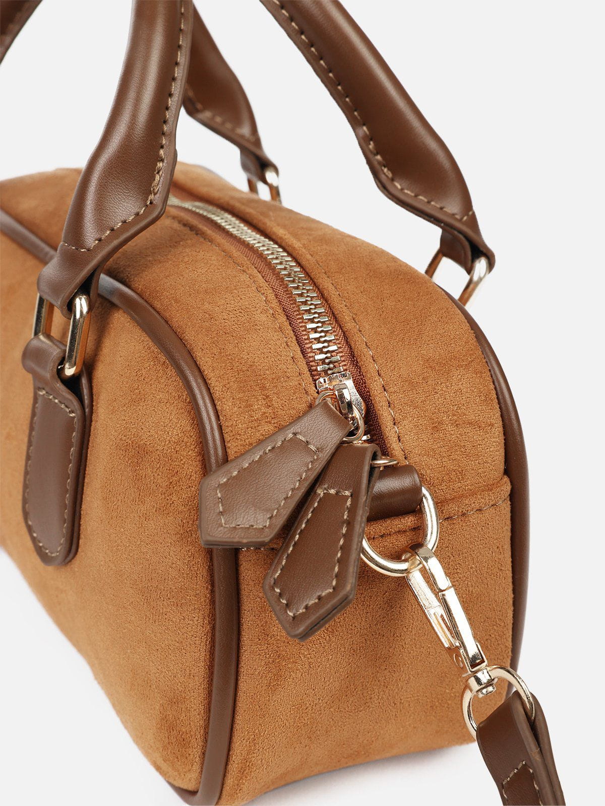 Plush Suede Dog Doll Handbag | 9.4 Inches Pet Accessory