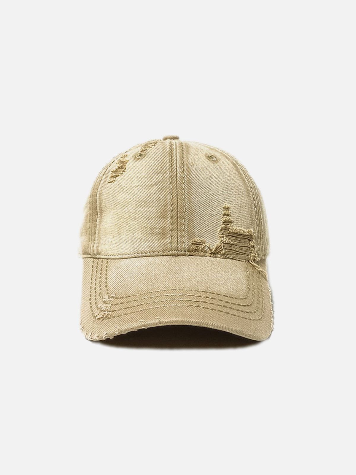 Vintage Washed Cotton Cap | Distressed Style