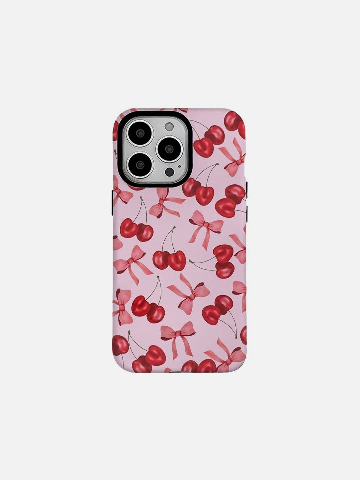 Bow Cherry Graphic Phone Case | Aelfric Eden