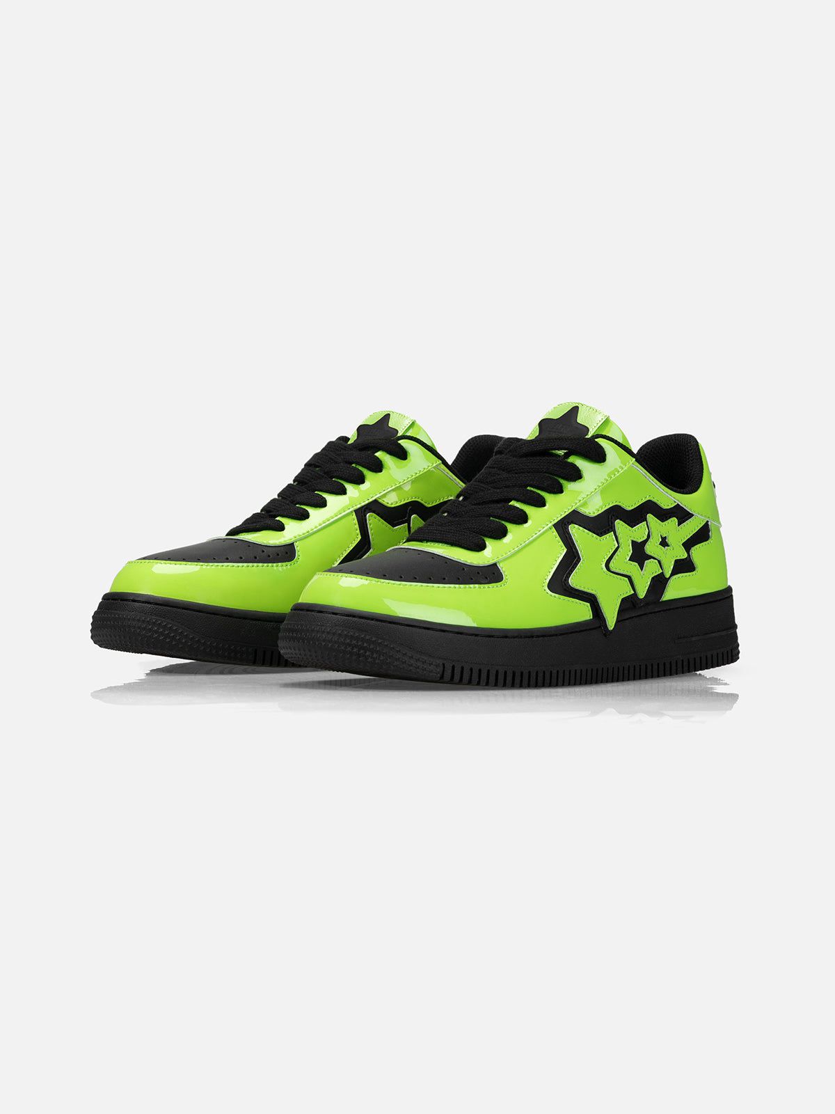 Triple Star Skate Shoes with Gum Sole & Microfiber Leather | Eden Star