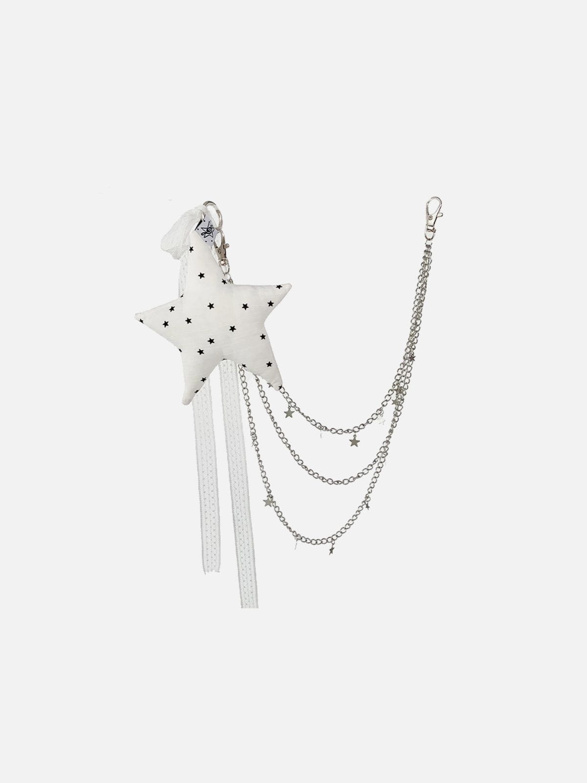 Star Keychain | 5.1 Inch Cotton-Polyester Blend