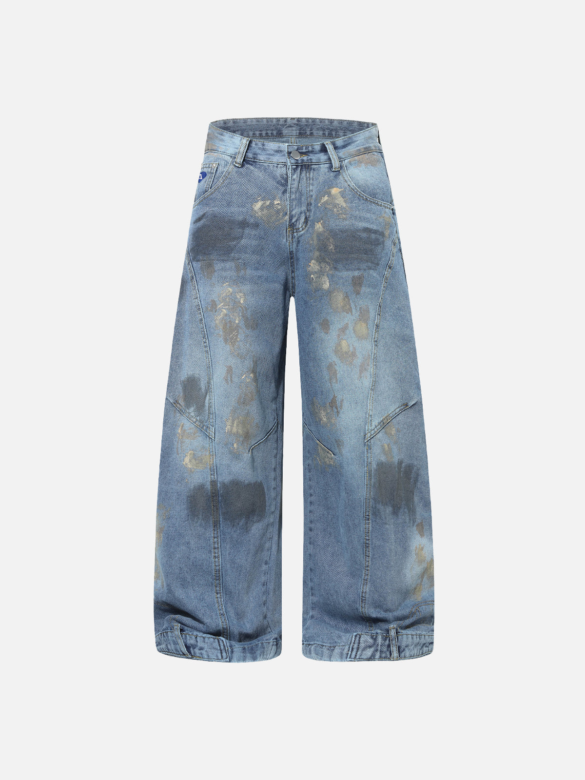 Washed Barrel Jeans in Dirt Color | Aelfric Eden